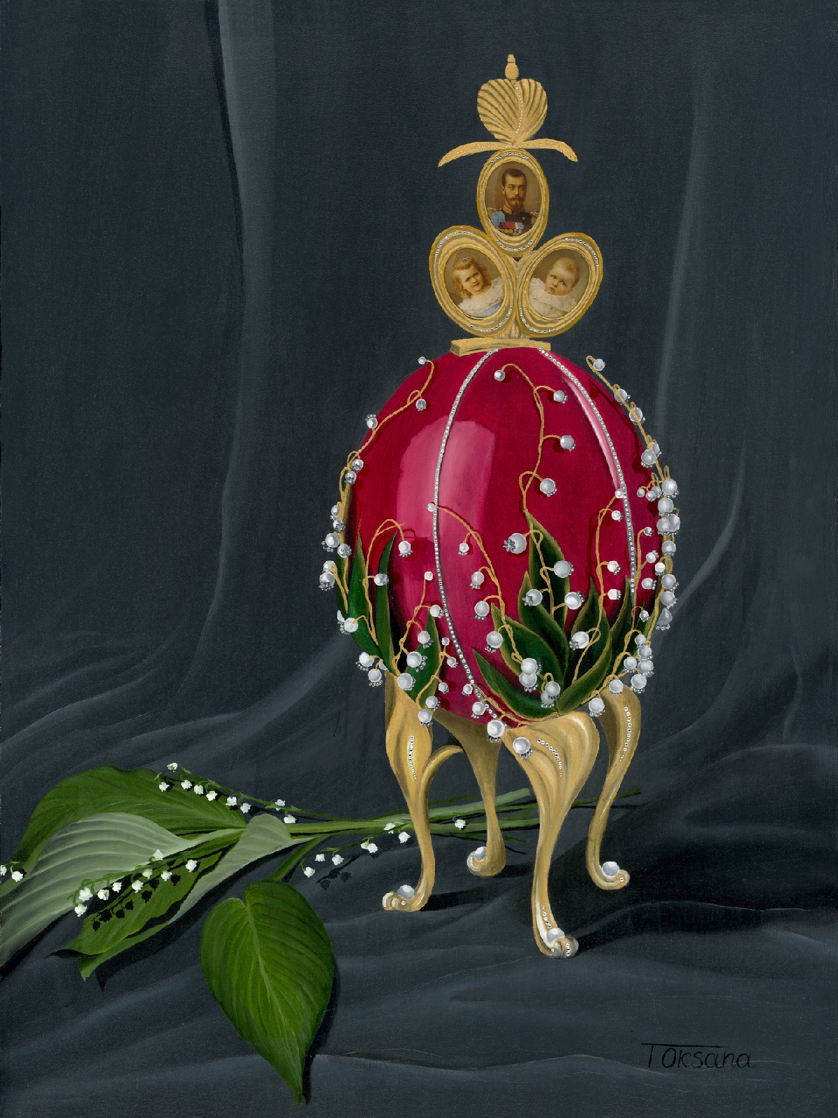 Faberge Lillies Egg